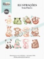 Fauna Materna - Combo de Ilustração e Papéis (Tita) - Imagem 6