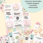 Fauna Materna - Combo de Ilustração e Papéis (Tita)