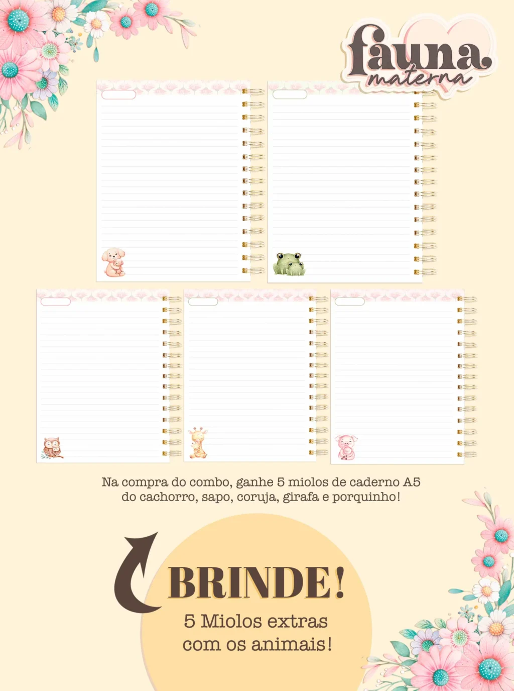 Fauna Materna - Combo de Encadernação (Tita) - Imagem 2