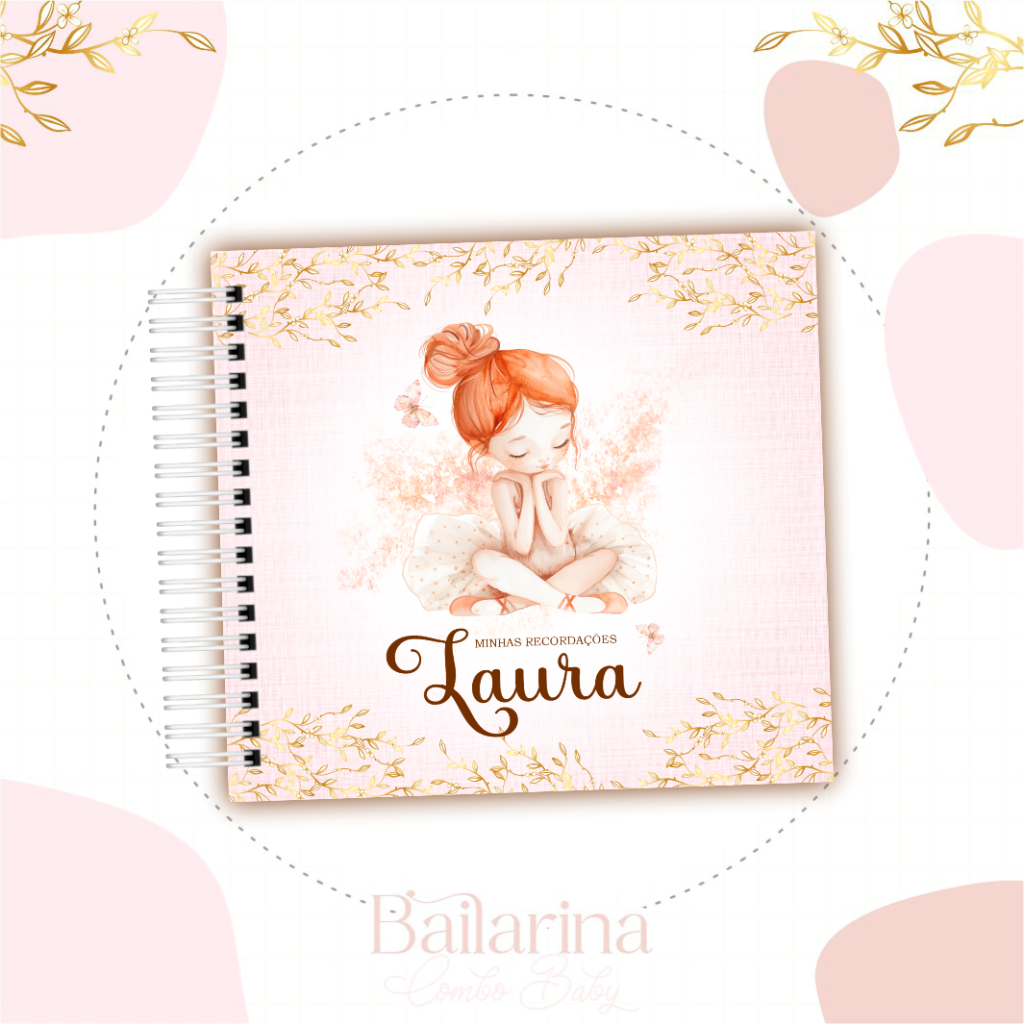 Bailarina Ruiva - Kit Maternidade - Imagem 3