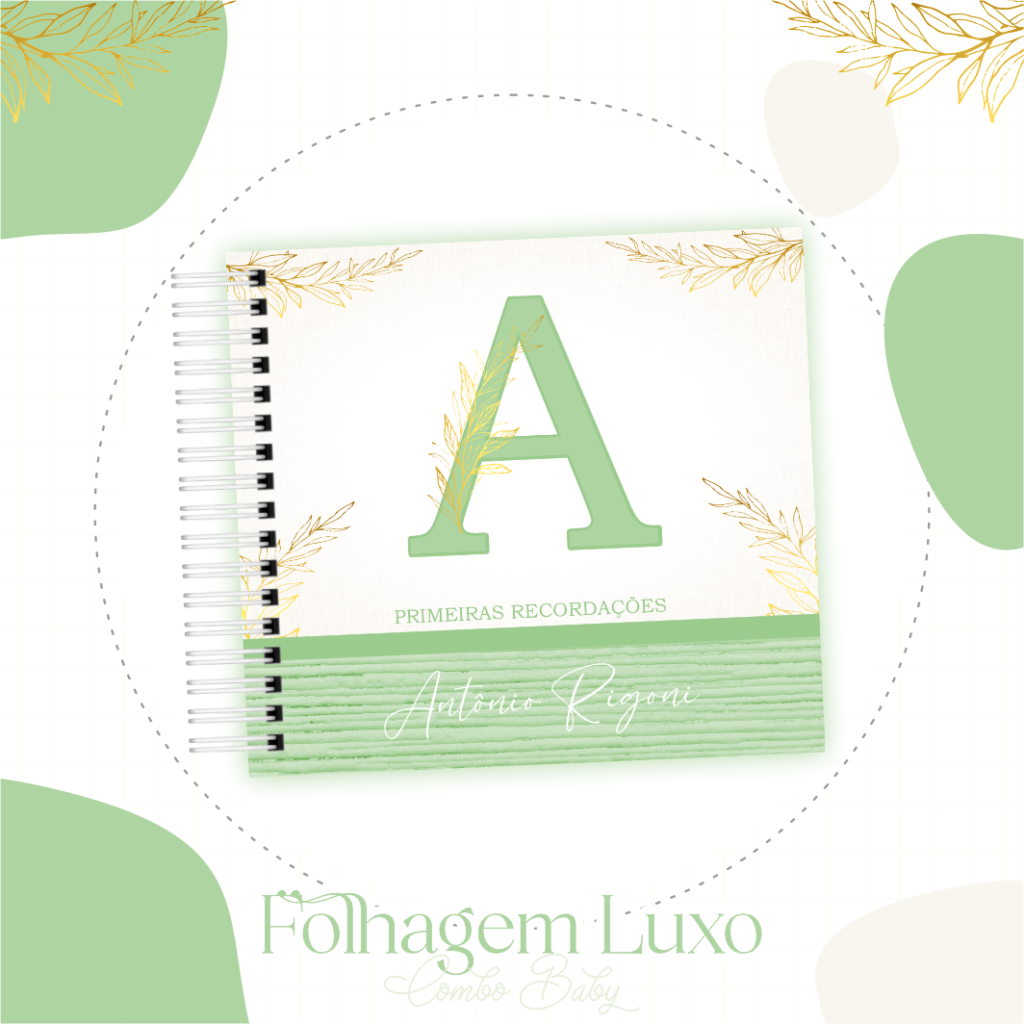 Folhagem Chick Verde - Kit Maternidade - Imagem 2