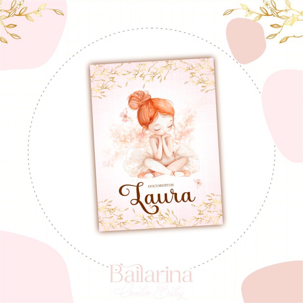 Bailarina Ruiva - Kit Maternidade - Imagem 4