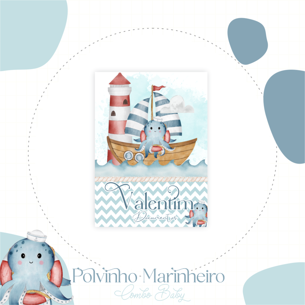 Polvinho Marinheiro - Kit Maternidade - Imagem 5