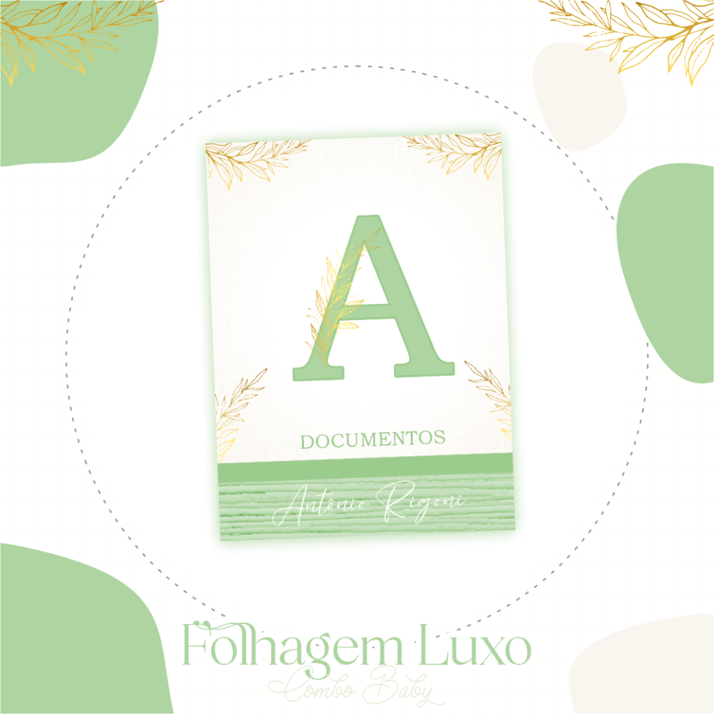 Folhagem Chick Verde - Kit Maternidade - Imagem 3