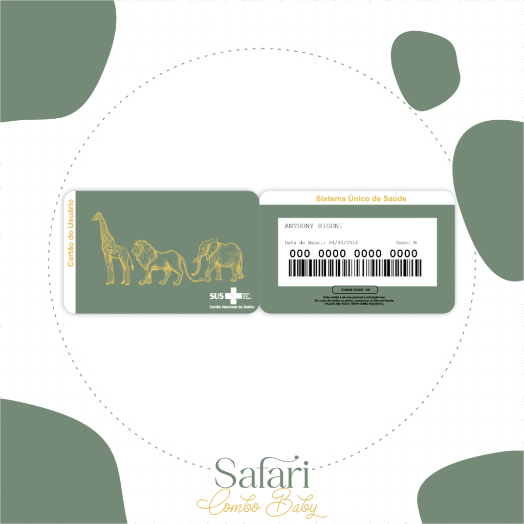 Safari Luxo - Kit Maternidade - Imagem 6