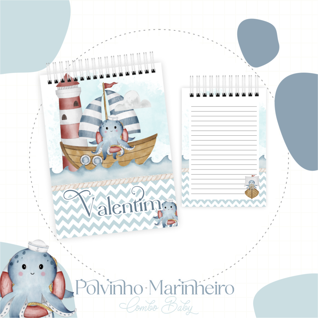 Polvinho Marinheiro - Kit Maternidade - Imagem 7