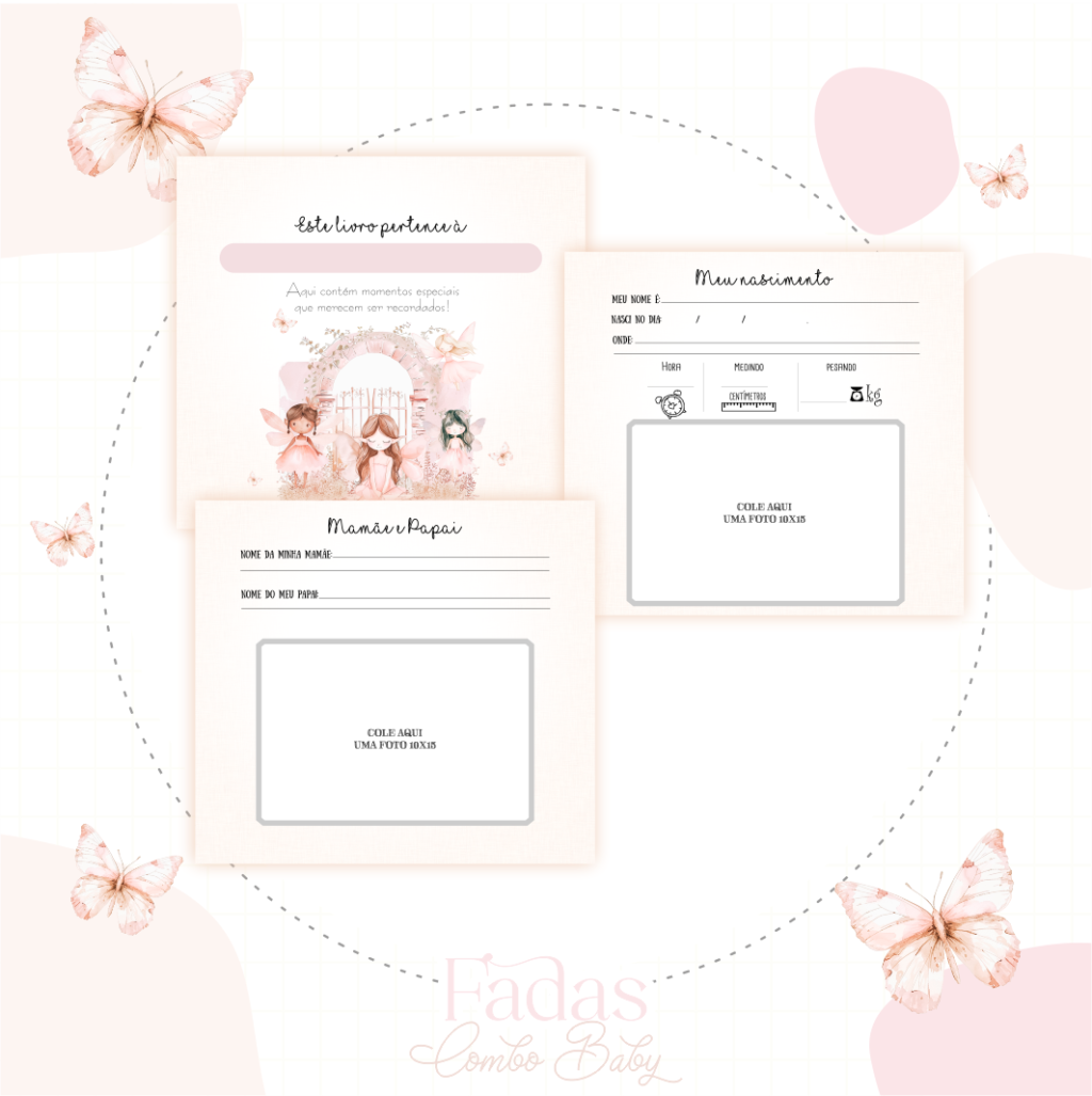 Fadas luxo - Kit Maternidade - Imagem 5