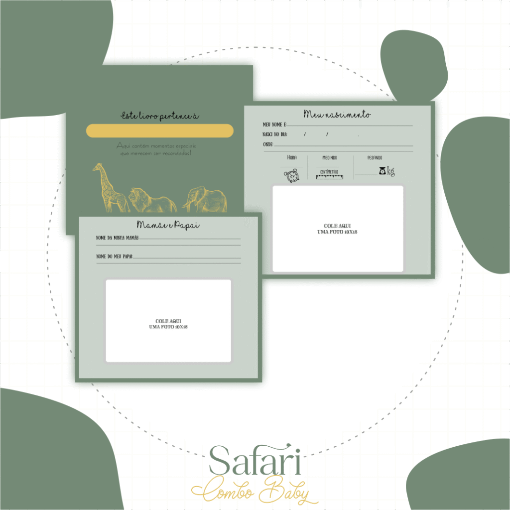 Safari Luxo - Kit Maternidade - Imagem 9