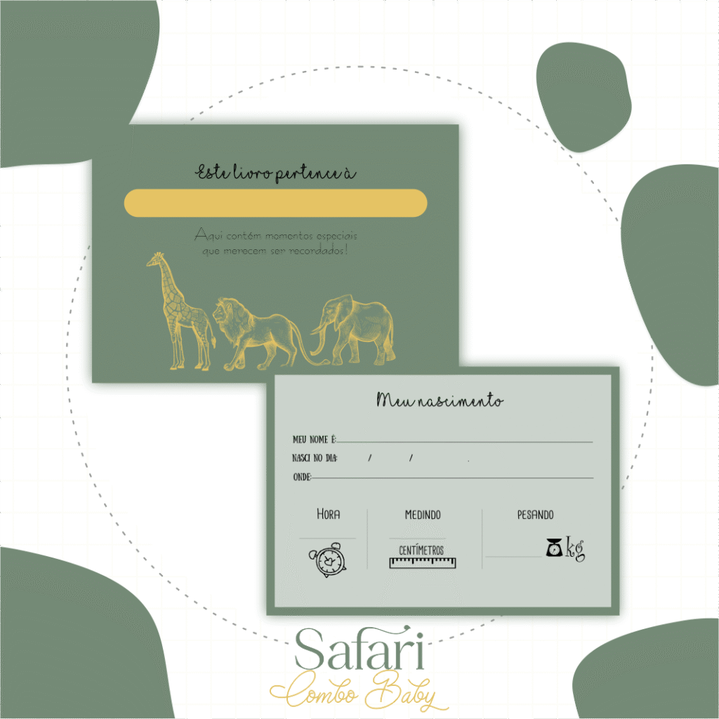 Safari Luxo - Kit Maternidade - Imagem 2