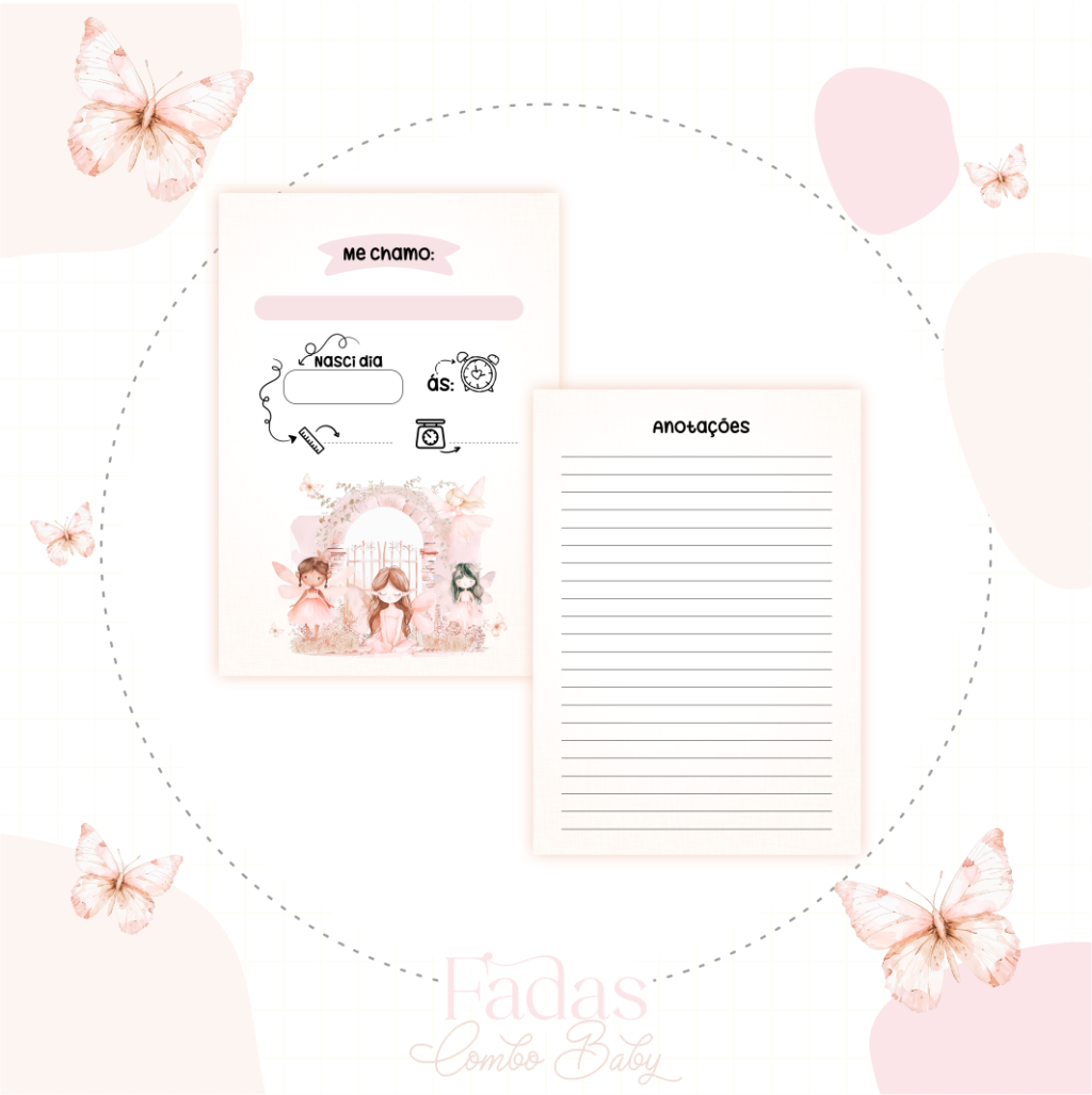 Fadas luxo - Kit Maternidade - Imagem 7