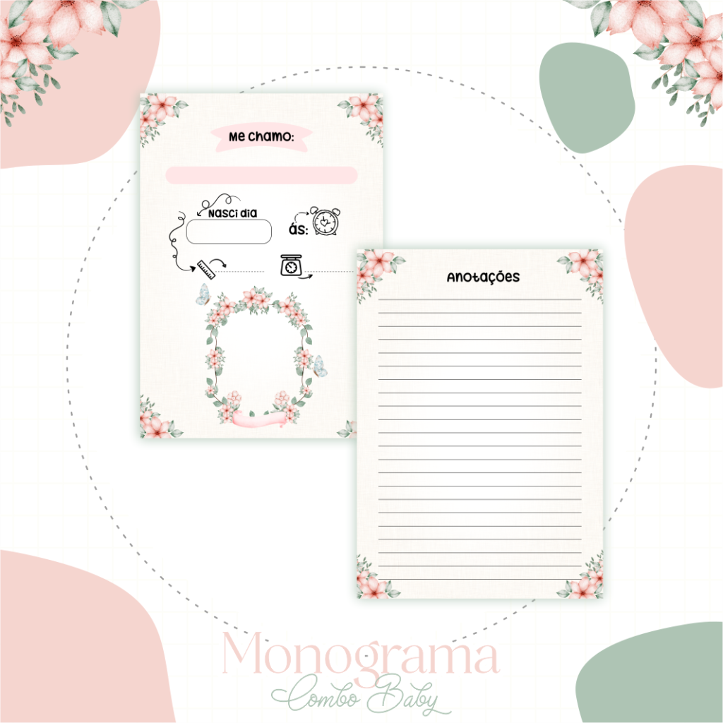 Monograma - Kit Maternidade - Imagem 2