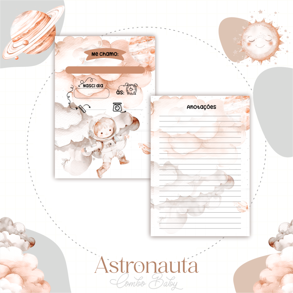 Astronauta - Kit Maternidade - Imagem 3