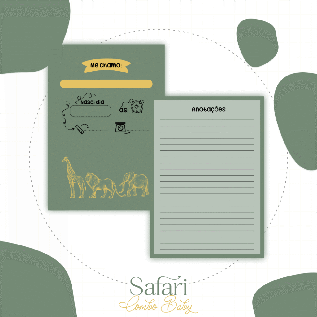 Safari Luxo - Kit Maternidade - Imagem 3