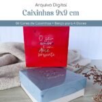 Caixinha 9x9 - NOSSO AMOR (Papel Sorriso)