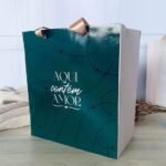 Sacolas Presenteáveis - NOSSO AMOR (Papel Sorriso) - Imagem 3