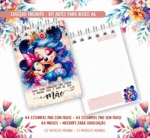 Kit Artes para Bloco A6 Encanto (Nath)