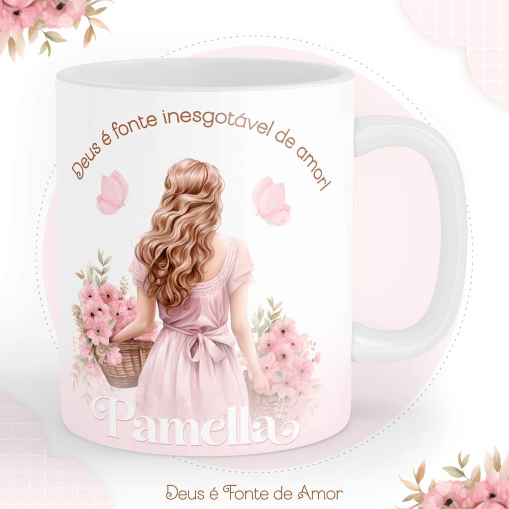 Kit CRISTÃO - Deus é Fonte de Amor (Pamella) - Imagem 2