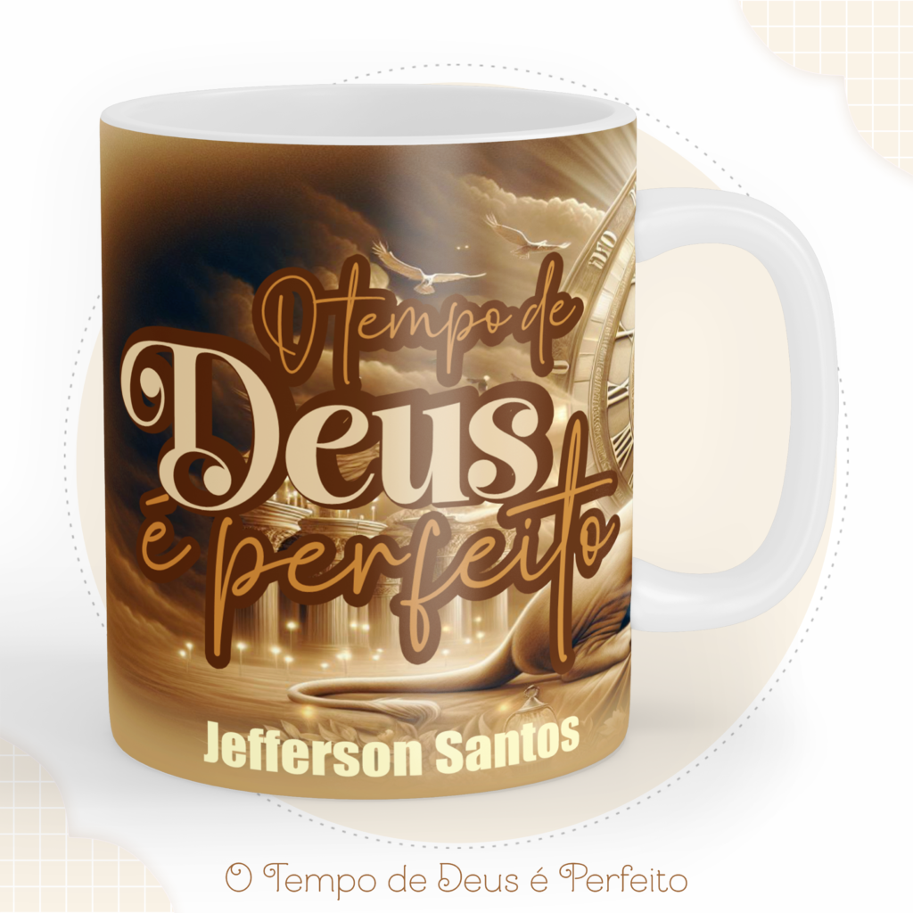 Kit CRISTÃO - O Tempo de Deus é Perfeito (Pamella) - Imagem 2