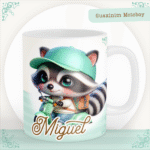 Guaxinim Motoboy - Kit Maternidade - Imagem 8