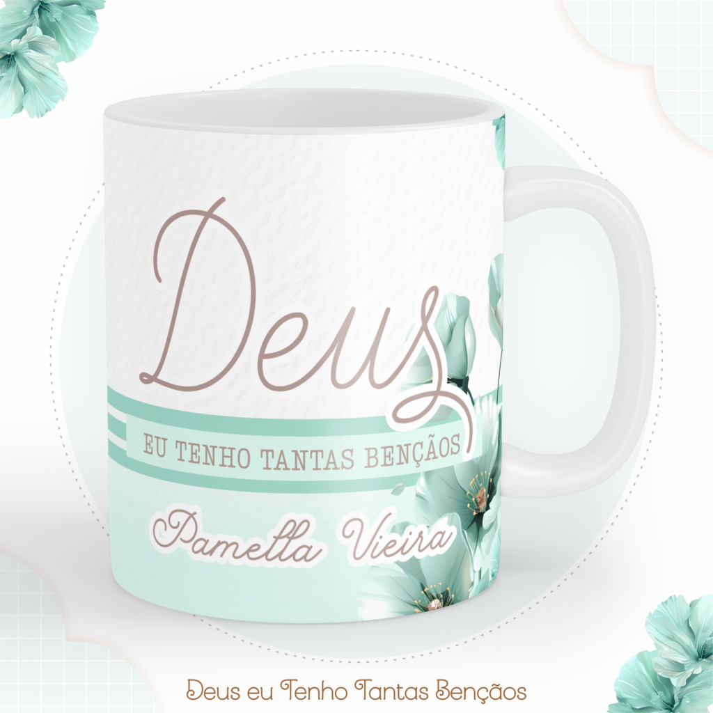 Kit CRISTÃO - Deus Eu Tenho Tantas Bençãoes (Pamella) - Imagem 2