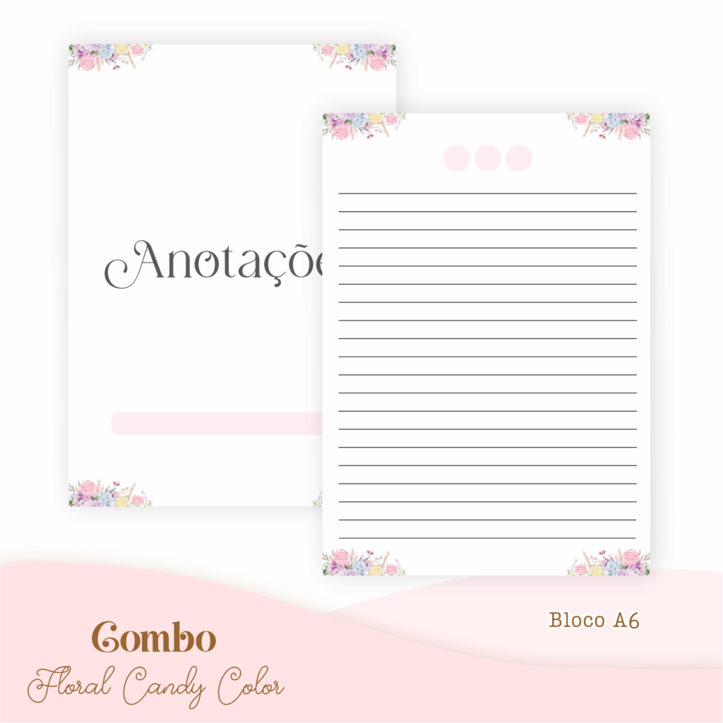 COMBO Floral Candy Color – 5 Modelos (Pamella) - Imagem 10