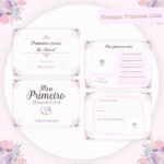 Ursinha Princesa Lilás - Kit Maternidade - Imagem 5