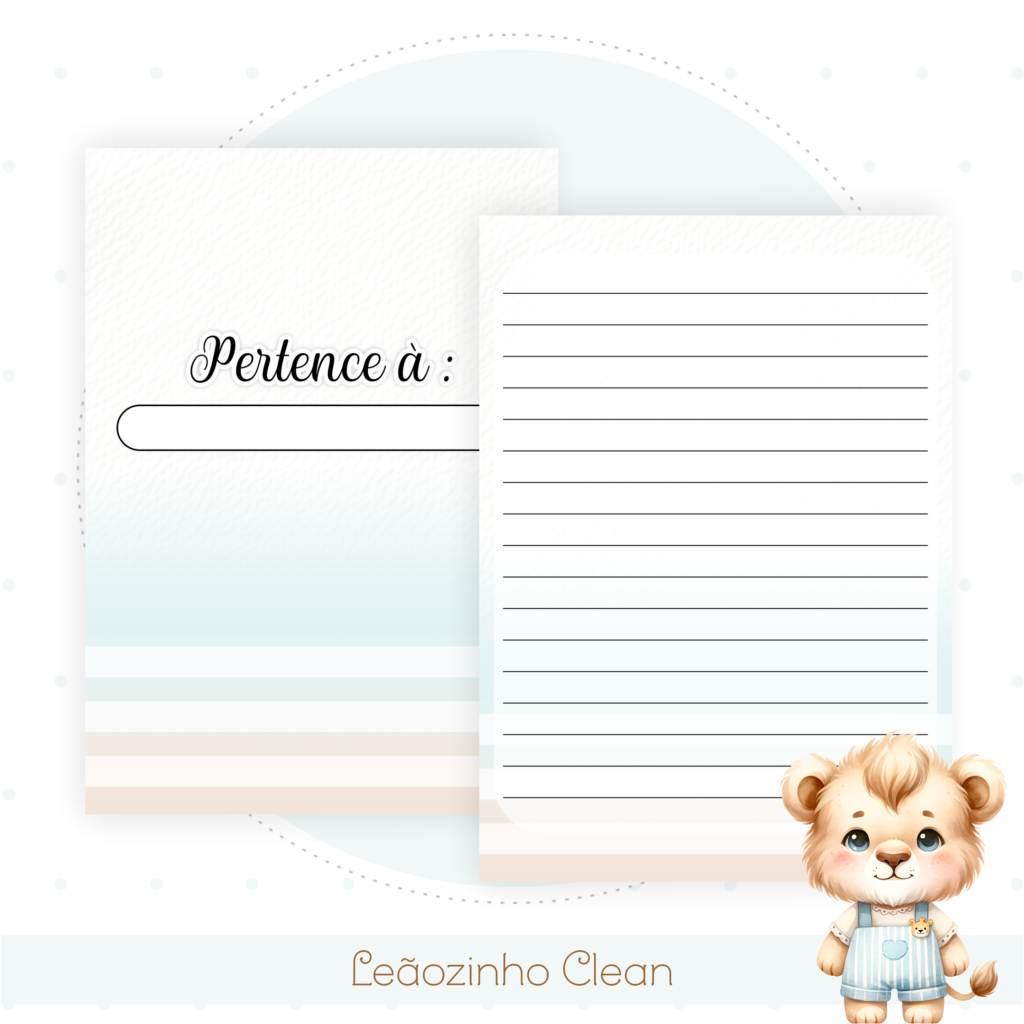 Leãozinho Clean - Kit Maternidade - Imagem 6