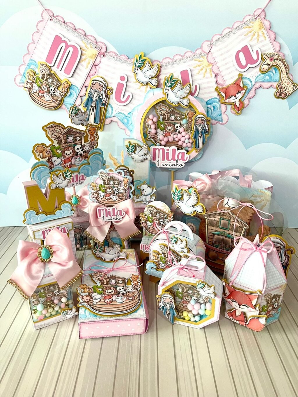 Arca de Noé Menina - Kit Avulso Festas - Imagem 1