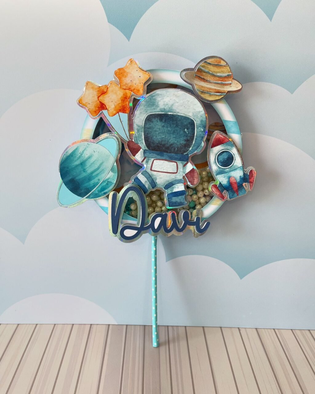 Astronauta no Espaço - Kit Avulso Festas - Imagem 3