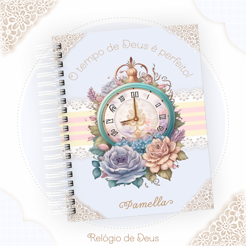 Kit CRISTÃO - Relógio de Deus (Pamella) - Imagem 3