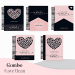 COMBO Love Clean – 5 Modelos (Pamella)