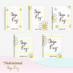 COMBO Motivacional Seja Luz – 5 Modelos (Pamella)