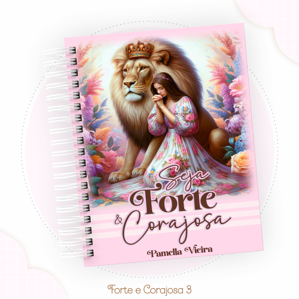 Kit CRISTÃO - Forte e Corajosa 3 (Pamella) - Imagem 3