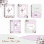 COMBO Florescer Clean Lilás – 5 Modelos (Pamella)