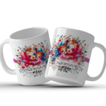 COMBO - Mãe Princesa Encanto Menina COM e SEM Frase - Artes para Canecas (Nath)