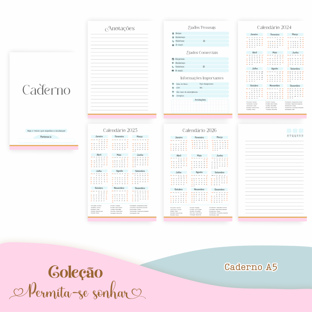 COMBO Permita-se Sonhar – 5 Modelos (Pamella) - Imagem 9