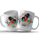 COMBO - Mãe Princesa Encanto Menino COM e SEM Frase - Artes para Canecas (Nath)