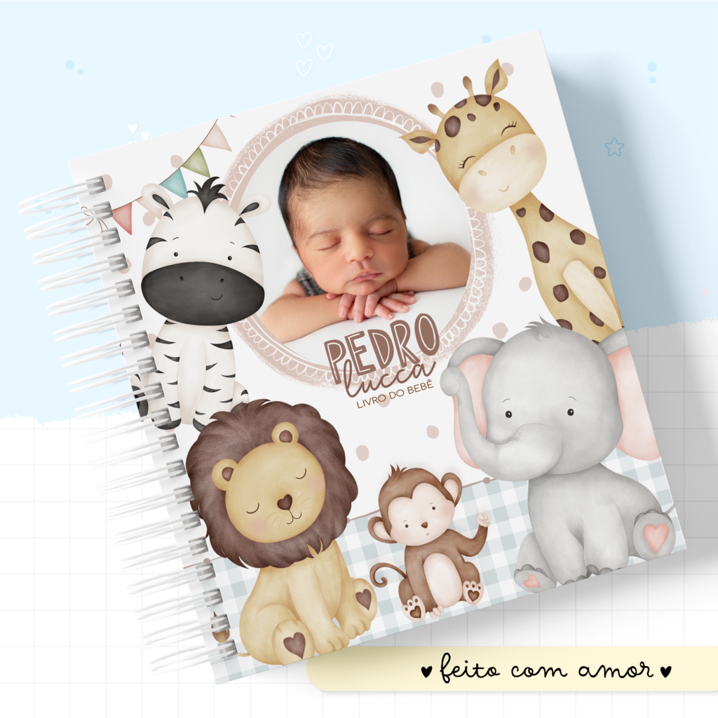Animais Cute Menino - Kit Maternidade - Imagem 12