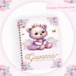 Ursinha Princesa Lilás - Kit Maternidade - Imagem 9