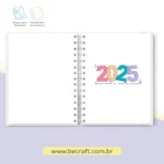 Miolo Agenda Colorida 2025 (Becraft) - Imagem 4