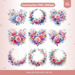 Kit Ilustrações Digitais Encanto (Nath) - Imagem 4