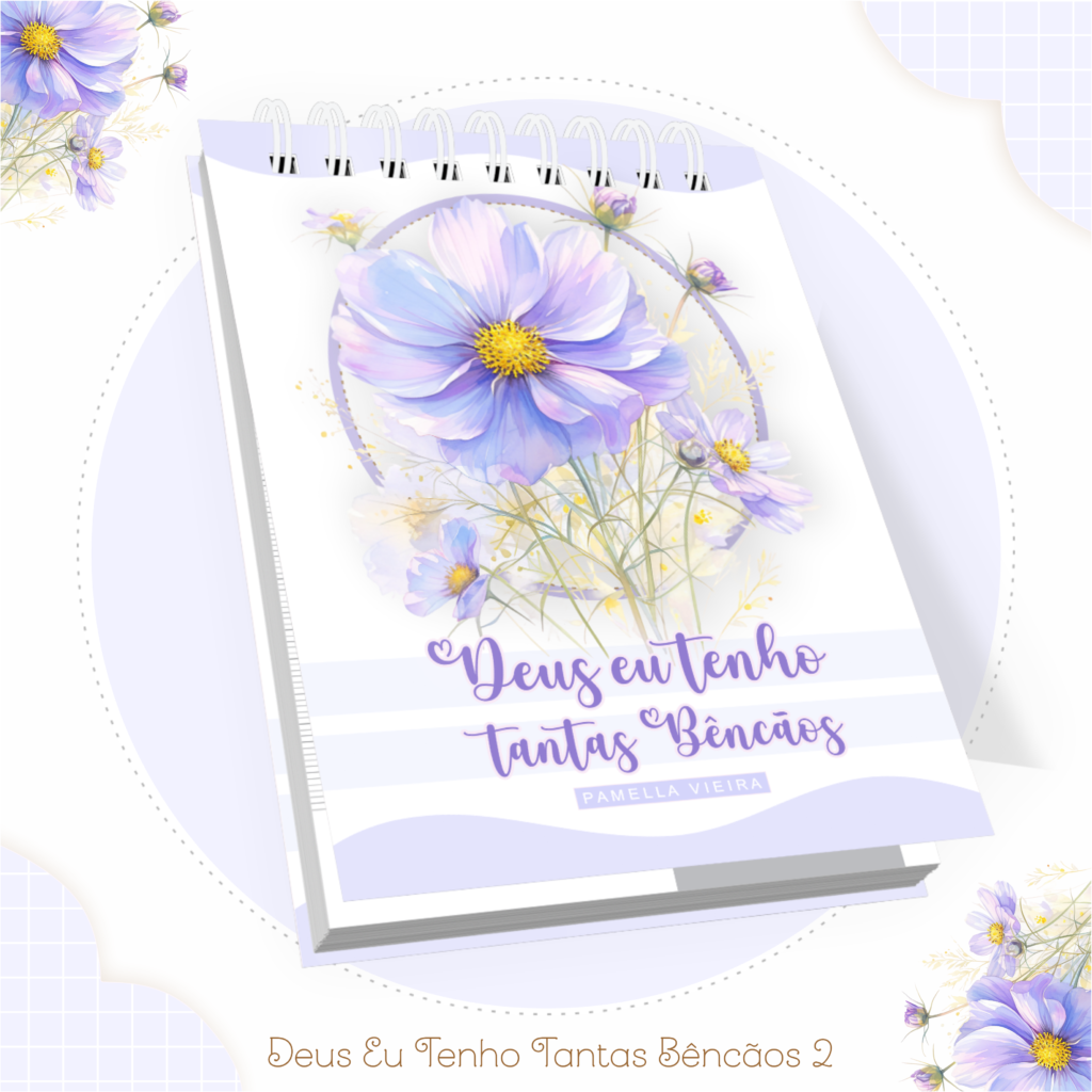 Kit CRISTÃO - Deus Eu Tenho Tantas Bençãos 2 (Pamella) - Imagem 4