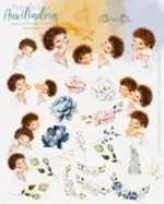 Kit Digital Ilustrações Nossa Senhora Auxiliadora - Santinhos (Carinas Paper) - Imagem 3