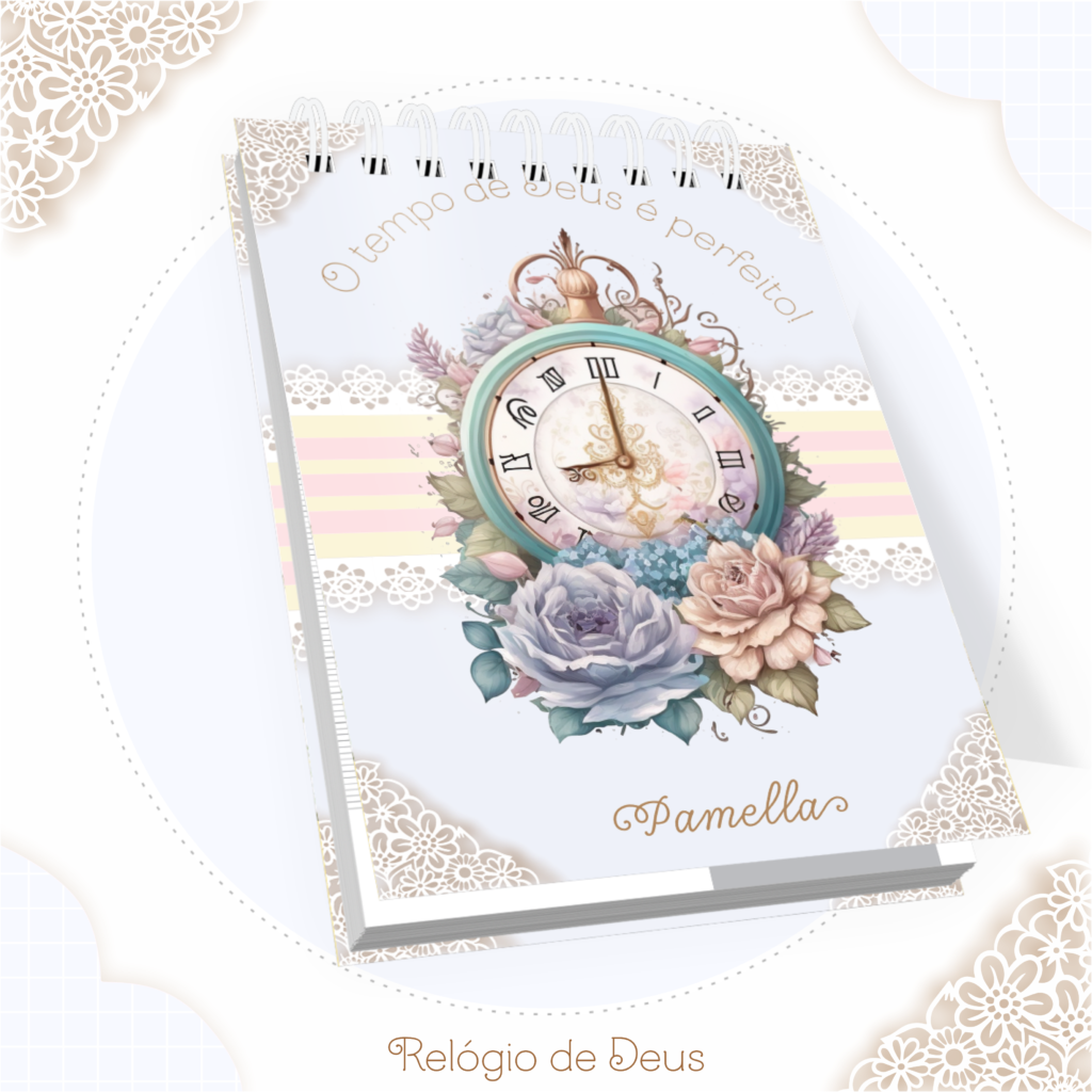 Kit CRISTÃO - Relógio de Deus (Pamella) - Imagem 4