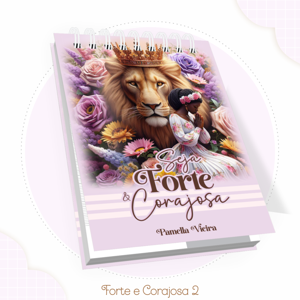 Kit CRISTÃO - Forte e Corajosa 2 (Pamella) - Imagem 4