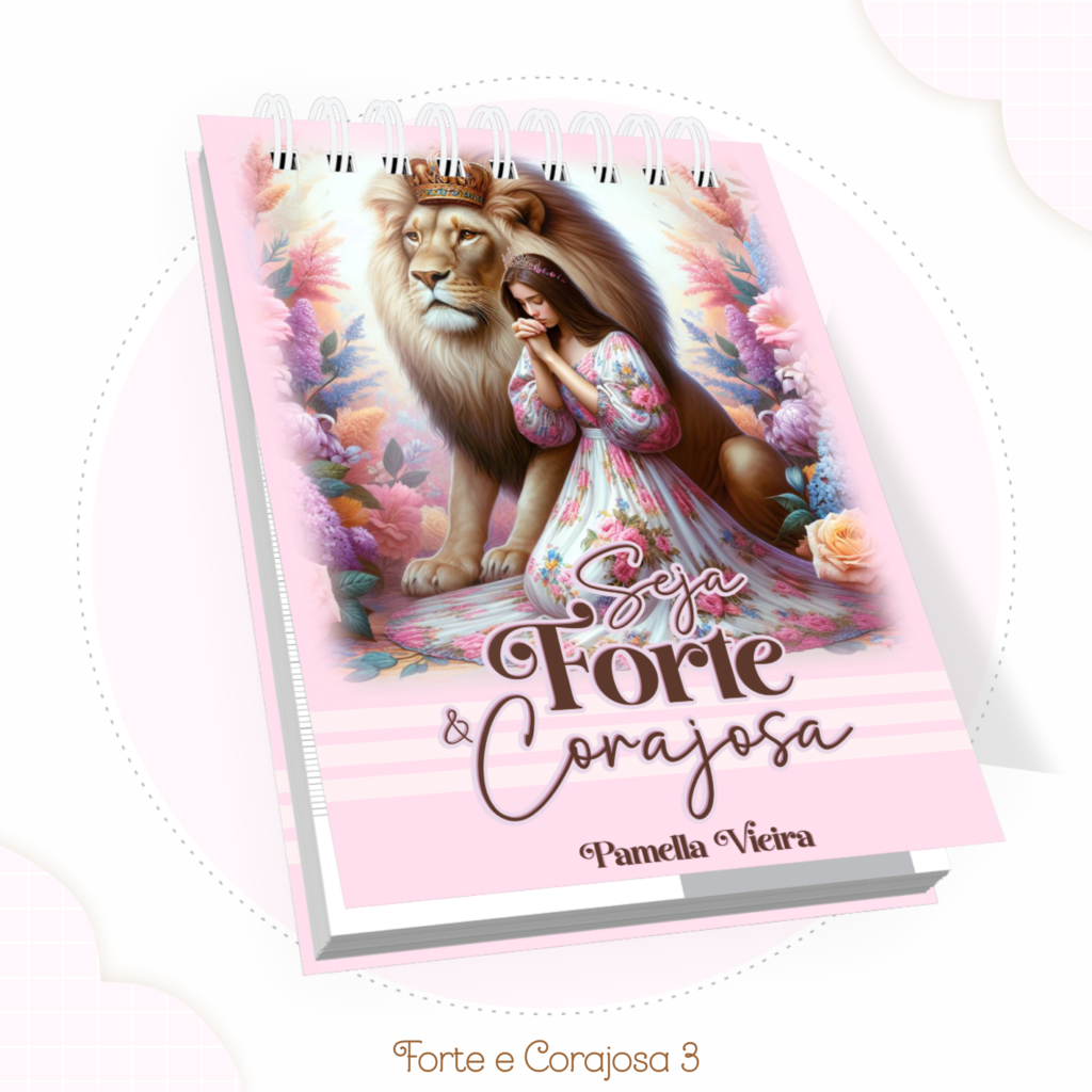 Kit CRISTÃO - Forte e Corajosa 3 (Pamella) - Imagem 4