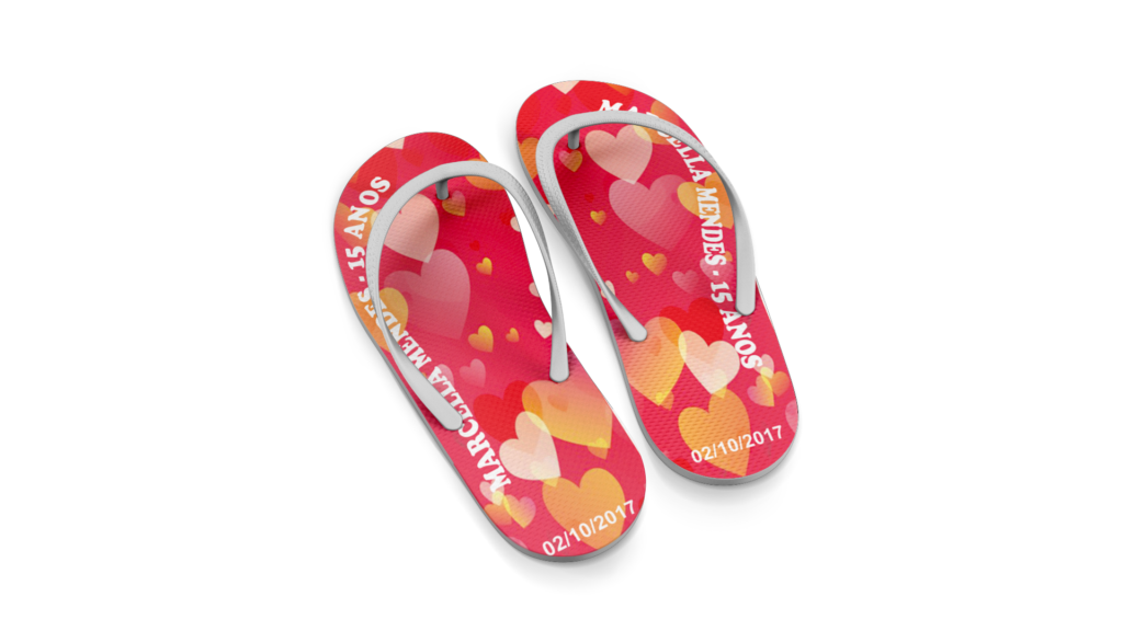 COMBO 15 Anos - Artes para Chinelos com Gabarito - Imagem 9