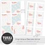 Tempo Amor - Imprima e Monte - Imagem 2