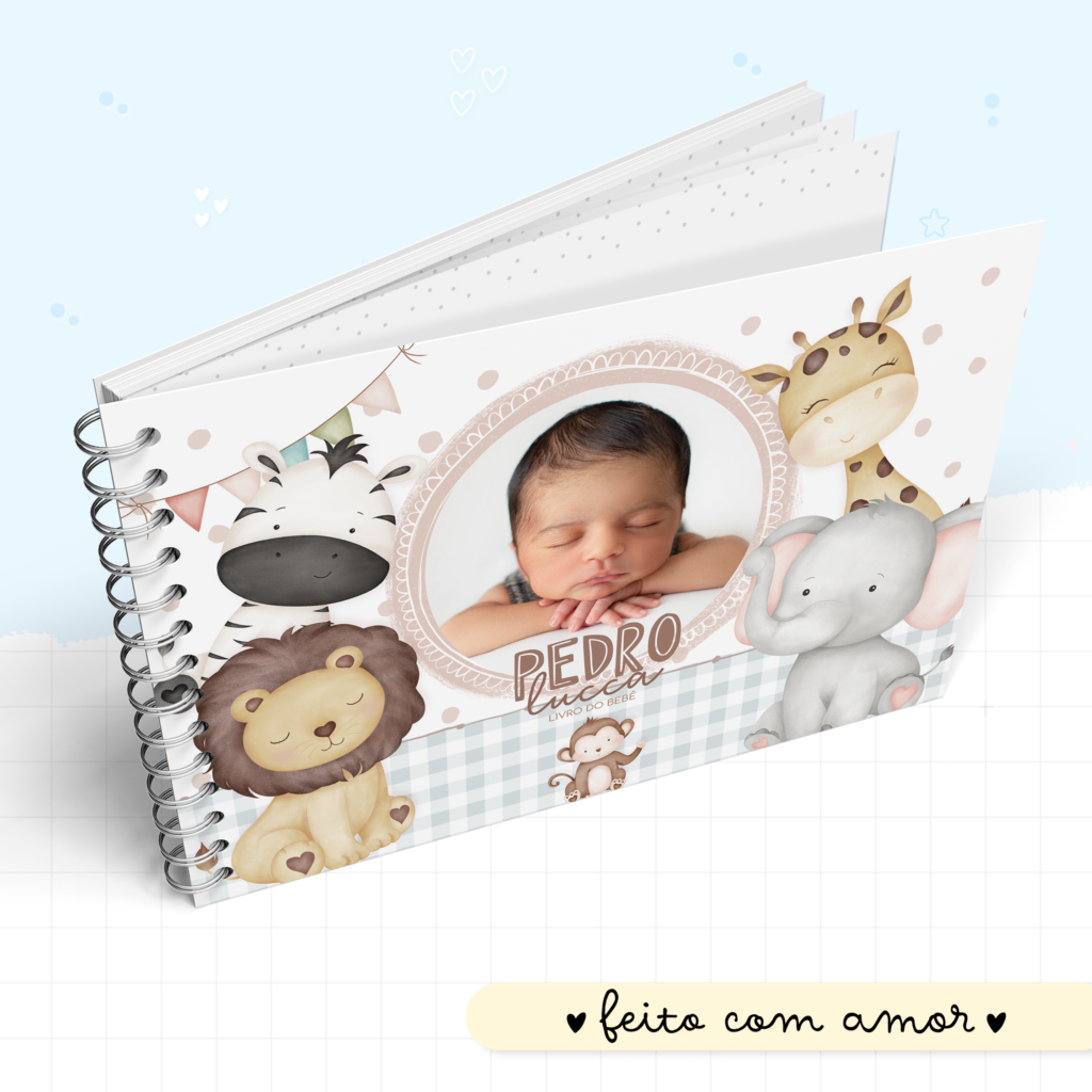 Animais Cute Menino - Kit Maternidade - Imagem 14