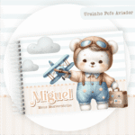 Ursinho Fofo Aviador - Kit Maternidade - Imagem 10